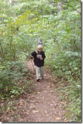Matt on the trail